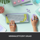 Клавіатура бездротова Logitech POP Keys Wireless Mechanical Keyboard Daydream Mint (920-010736) - зображення 5