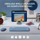 Klawiatura bezprzewodowa Logitech K380 for Mac Multi-Device Bluetooth Keyboard Blueberry (920-011180) - obraz 4