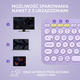 Клавіатура бездротова Logitech K380 Multi-Device Bluetooth Lavender Lemonade (920-011166) - зображення 7