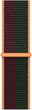 Pasek Apple Sport Loop do Apple Watch 41mm Regular Dark Cherry/Forest Green (ML2R3) - obraz 1