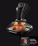 Дротовий джойстик Thrustmaster T.16000M FCS PC Black/Orange (2960773) - зображення 5