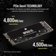 Накопитель SSD M.2 2280 2TB MP600GS Corsair (CSSD-F2000GBMP600GS) - изображение 9