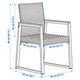 Стул садовый VARMANSO IKEA 205.363.93 - изображение 5