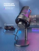 Микрофон конденсаторный Fifine AmpliGame A8 Черный USB Type-C с RGB-подсветкой - изображение 11