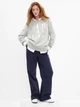 Bluza damska bez kaptura GAP 873575-12 XL Szara (1200112112199) - obraz 3