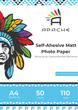 Фотобумага Apache A4 (50л) 110г/м2 Самоклейка матовая (AP-110SAMM/50A4) - изображение 1