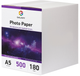 Фотопапір Galaxy A5 (500л) 180г/м2 Глянцева (GAL-A5HG180-500) - зображення 1