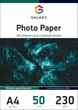 Фотопапір Galaxy A4 (50л) 230г/м2 Матова (GAL-A4MC230-50) - зображення 1