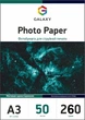 Фотобумага Galaxy A3 (50л) 260г/м2 Матовая (GAL-A3MC260-50) - изображение 1