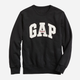 Bluza bez kaptura męska GAP 852079-07 S Czarna (1200027115544) - obraz 2