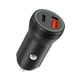 Автомобильное зарядное (АЗУ) XO CC33 PD QC3.0 18W Черный - изображение 1