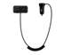 FM-модулятор для транслювання музики через bluetooth + 2 USB для зарядки гаджетів black, Baseus (CCMT000201) - зображення 1