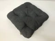 Подушка на табурет Ekkoseat Сіра. 40x40х7см - зображення 1