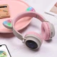Бездротові навушники HOCO W27 Cat ear wireless headphones BT5.0 300 mAh Grey (6931474718457) - зображення 3
