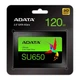 SSD ADATA Ultimate SU650 120GB 2.5" SATA III 3D NAND TLC (ASU650SS-120GT-R) - изображение 4