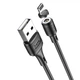 Кабель HOCO для Lightning магнитный Sereno magnetic charging cable X52 длина 1.2m, 2.4A - изображение 6