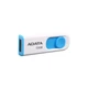 Flash A-DATA USB 2.0 C008 32Gb White/Blue - зображення 2