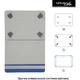 Чохол для планшета Armorstandart Silicone Hooks 10 Blue (ARM59079) - зображення 2