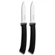 Набор ножей Tramontina Felice Black Vegetable Serrate 76 мм 2 шт (23491/203) - изображение 1