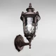 Вуличний настінний світильник Бра Light House DL-18799/1W коричневий, прозорий плафон - зображення 1