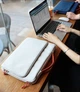 Чехол сумка для ноутбука Макбука Macbook Pro Air M 1 М2 М3 15.4"-16" Светло-серый - изображение 4