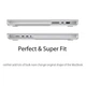 Глянцевый чехол CasePro Crystal Clear для MacBook Pro 14” M5 | M4 | M3 | M2 | M1 (2021-2026) - изображение 4