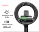 Кільцева LED лампа для селфи MHZ Selfie stick L07 7332 - изображение 2