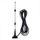 Антенна выносная внешняя WiFi 2.4/5.8GHz 7dBi RP SMA Male на подставке с магнитом, для роутеров модемов репитеров - изображение 2