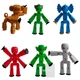 Большой набор фигурок для анимационного творчества Стикбот StikBot Monsters набор Монстры стикбот - изображение 2