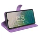 Класичний чохол-книжка Deexe Book Type для Nokia C32 - Purple - зображення 3