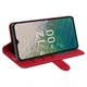 Класичний чохол-книжка Deexe Wallet Style для Nokia C32 - Red - зображення 3