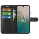 Класичний чохол-книжка Deexe Book Type для Nokia C32 - Black - зображення 2