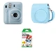 Набір Камера моментального друку Fujifilm INSTAX Mini 12 Pastel Blue / Чохол блакитний / Фотопапір на 20 знімків - изображение 1