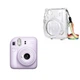 Камера моментальной печати Fujifilm INSTAX Mini 12 Lilal Purple / Чехол прозрачный - изображение 1