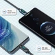 Кабель Essager USB to Type-C PD\QC 100W 7A (с дисплеем) Black 1м - изображение 4