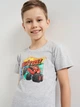 Детская летняя пижама для мальчика Disney BMM 52 04 115 128 см Серый/Синий (5904009157732) - изображение 6