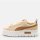 Sneakersy damskie skórzane Puma Mayze Luxe Wns 383995-05 41 (7.5UK) 26.5 cm Brązowe (4065449551908) - obraz 3