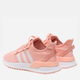 Buty sportowe damskie z siatką do kostki adidas Originals ZX Flux J FX5068 38 (5UK) 23.5 cm Różowe (4064041013555) - obraz 4