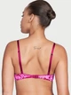 Мережевний бюстгалтер з пуш ап малинового кольору VICTORIA'S SECRET Sexy Tee р. 75А/34А арт. 30490 - зображення 4