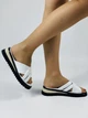 Женские шлепанцы Evromoda 36 Белый 3028 - изображение 2