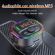 Автомобильный FM ФМ модулятор Terra T86S, Bluetooth 5.1, трансмиттер, вольтметр, USB зарядка QC 3.0 - изображение 2
