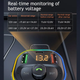 Автомобильный FM ФМ модулятор Terra T86S, Bluetooth 5.1, трансмиттер, вольтметр, USB зарядка QC 3.0 - изображение 5
