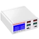 Мультизарядное устройство с дисплеем на 6 портов Digital Lion MCS-896P | зарядная станция с быстрой зарядкой PD 3.0 + QC 3.0, 87 W - изображение 1