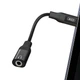 Перехідник адаптер із Lightning на роз'єм для навушників mini jack 3.5 mm XO NB181A audio adapter. Black - зображення 2