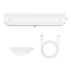 Вентилятор із кріпленням на монітор Baseus Refreshing Monitor Clip-On & Stand-Up Desk Fan. White - зображення 5