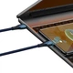 Кабель Type-C на Type-C з підсвічуванням Baseus Glimmer Series Fast Charging (2m, 100W, 5A, 480Mbps). Blue - зображення 8
