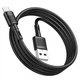 Кабель зарядки Hoco USB to Micro для мобильных устройств Samsung/Xiaomi/Huawei/Meizu. Original Series 1M Быстрая зарядка 2.4A Черный - изображение 3