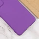 Протиударний Чохол TPU GETMAN Liquid Silk Full Camera для Xiaomi Redmi 12C Фіолетовий / Purple - зображення 3