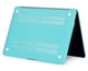 Защитный матовый чехол Matte Hard Shell Case для MacBook New Air 13" накладка для Макбук Эир голубая - изображение 5