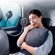 Вентилятор портативний Вентилятор в авто Baseus Blustery Car Two-Headed Vehicle Fan (CXJF-01) Black - зображення 2